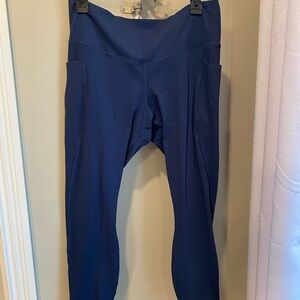 Member’s Mark Navy Blue Athletic Leggings